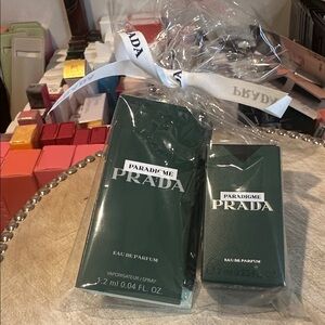 Prada Paradigme Mini Bundle Dabber 7ml & Sample 1.2 ml